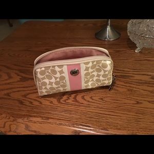 Authentic Coach Cosmetic case